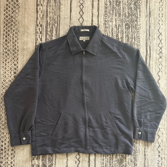 Eighty Eight Men's Lightweight Jacket - Dark Gray - Picture 1 of 6